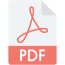 Icon of a white document with a folded corner, adorned by a red Adobe PDF logo that includes an abstract letter "A" and the letters "PDF" below. The background is minimalist and white, reminiscent of documents relating to ABA in New Jersey.